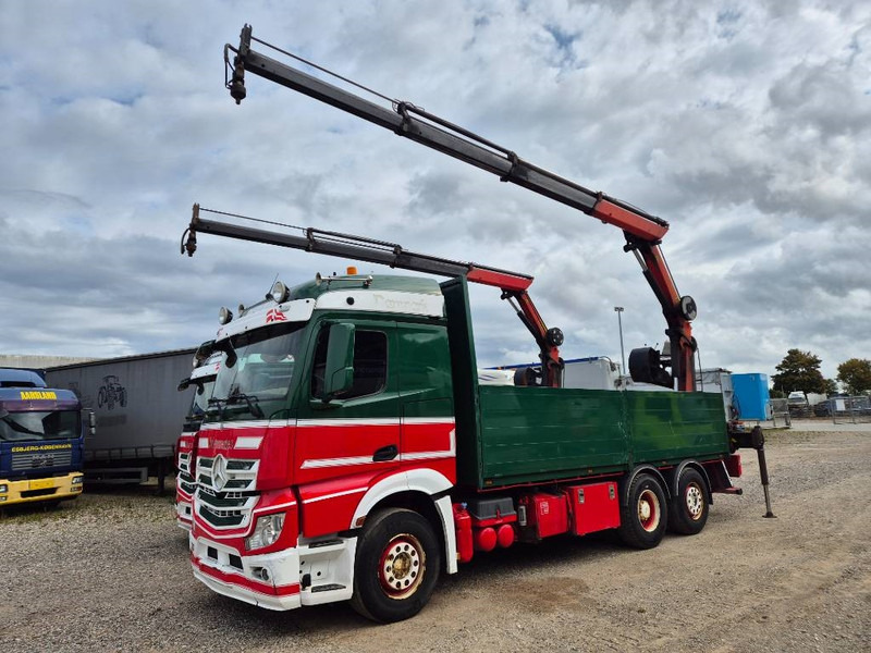 Mercedes-Benz Actros 2551/6x2 // Palfinger 16002 B // 2 x trucks - 起重车:图3 Mercedes-Benz Actros 2551/6x2 // Palfinger 16002 B // 2 x trucks - 起重车:图3