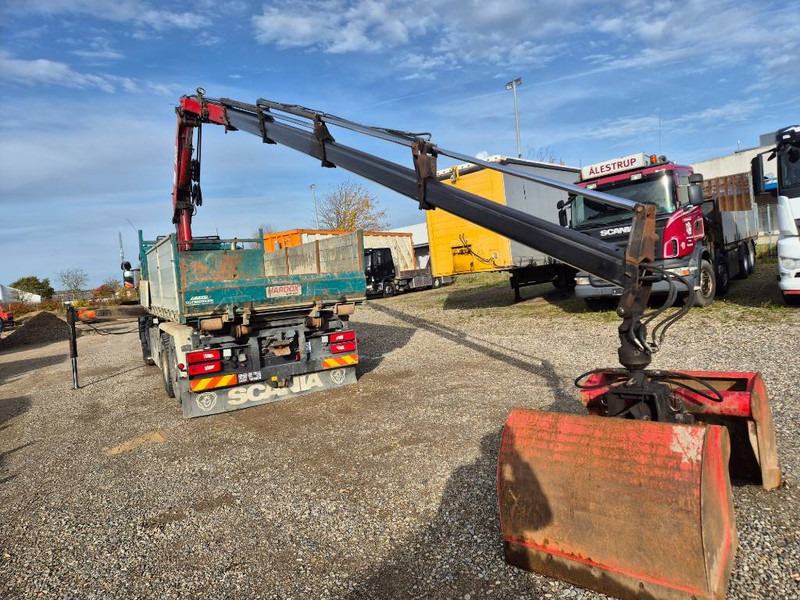 Scania P450 6x2/4 // HMF 2223 K4 // 3-way tip - 起重车:图2 Scania P450 6x2/4 // HMF 2223 K4 // 3-way tip - 起重车:图2