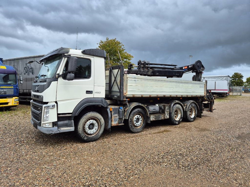 Volvo FM 460 8x4/4 //HIAB 211 EP-4 // 3 sidetip - 起重车:图2 Volvo FM 460 8x4/4 //HIAB 211 EP-4 // 3 sidetip - 起重车:图2