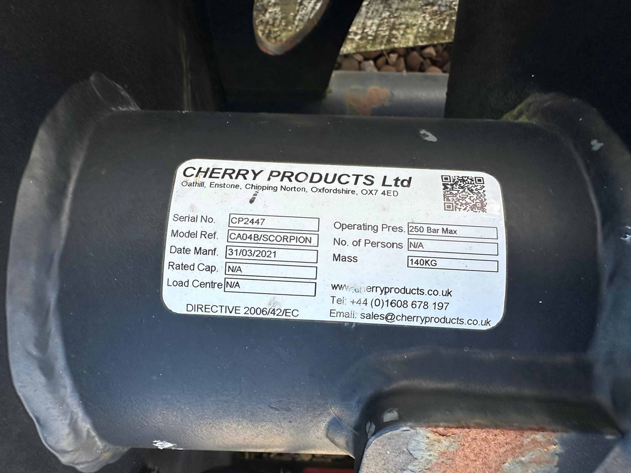 Cherry Products Kramer KL55.8T 50mm Headstock - 附件:图2 Cherry Products Kramer KL55.8T 50mm Headstock - 附件:图2