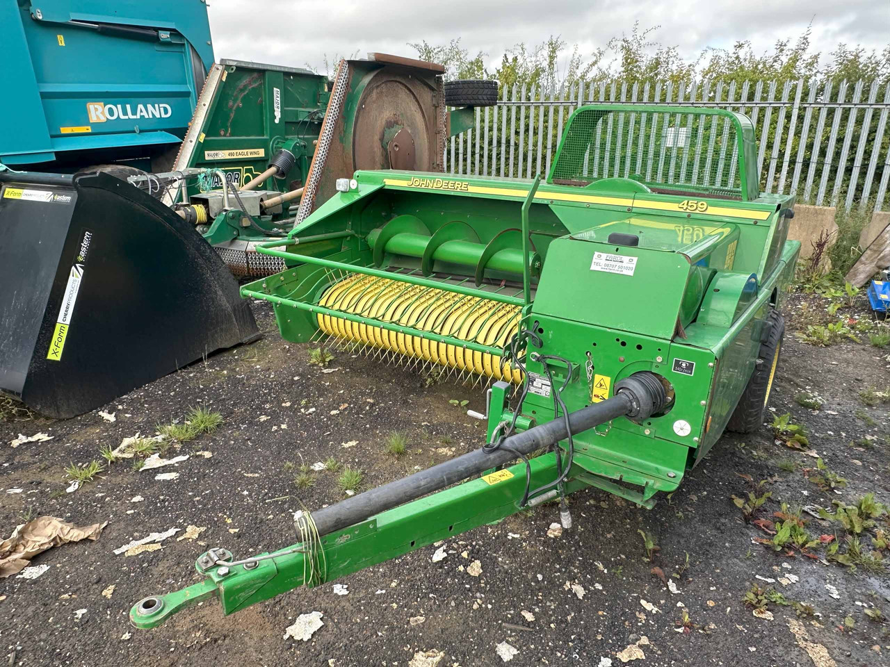 John Deere 459 baler - 方形打包机:图4 John Deere 459 baler - 方形打包机:图4