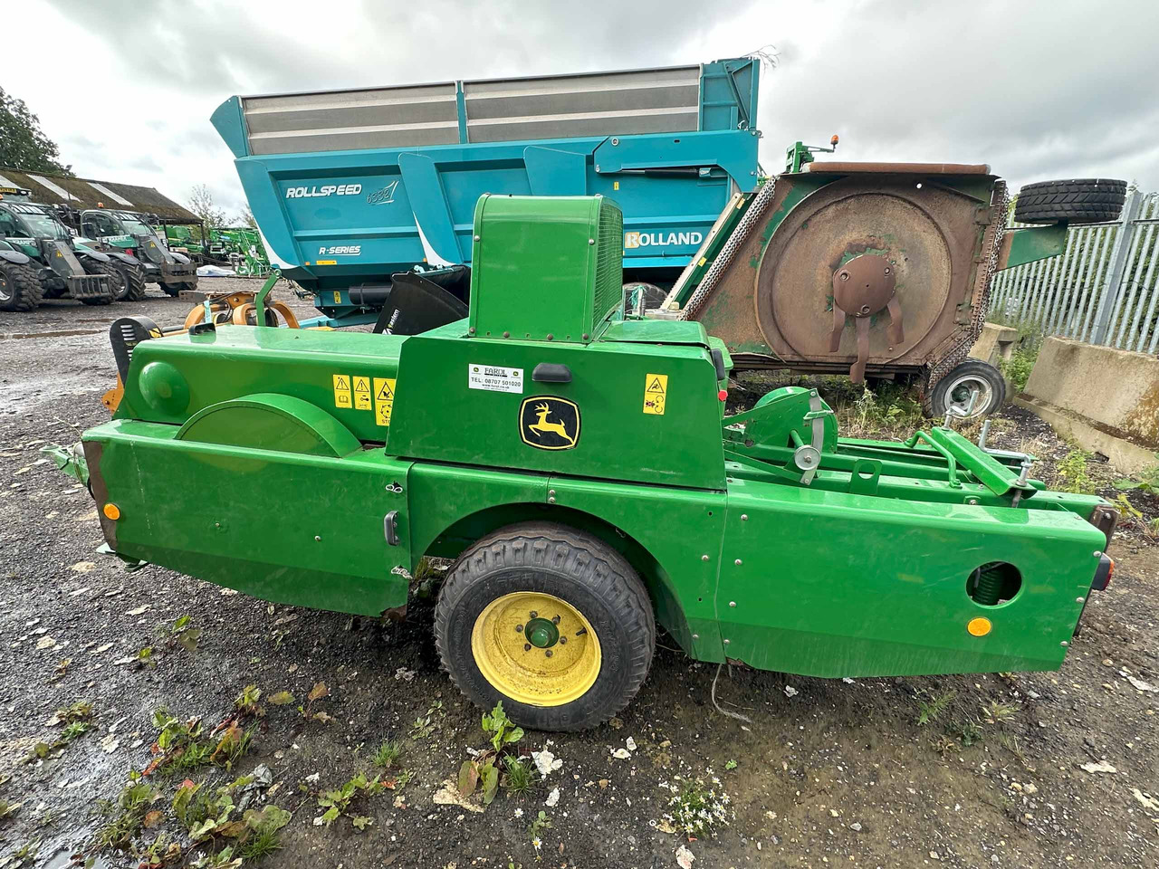 John Deere 459 baler - 方形打包机:图2 John Deere 459 baler - 方形打包机:图2