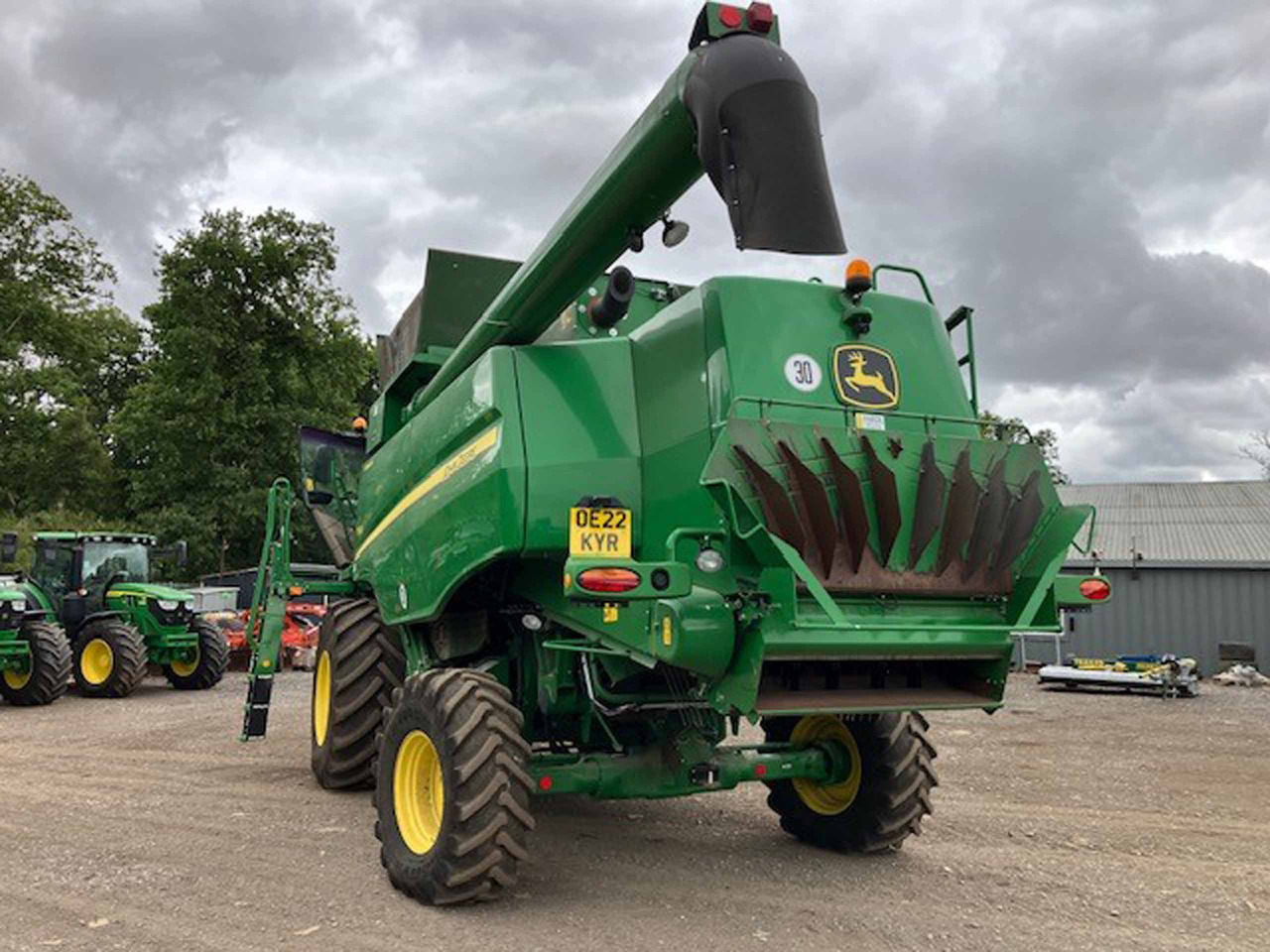 John Deere T560i HillMaster - 联合收割机:图4 John Deere T560i HillMaster - 联合收割机:图4