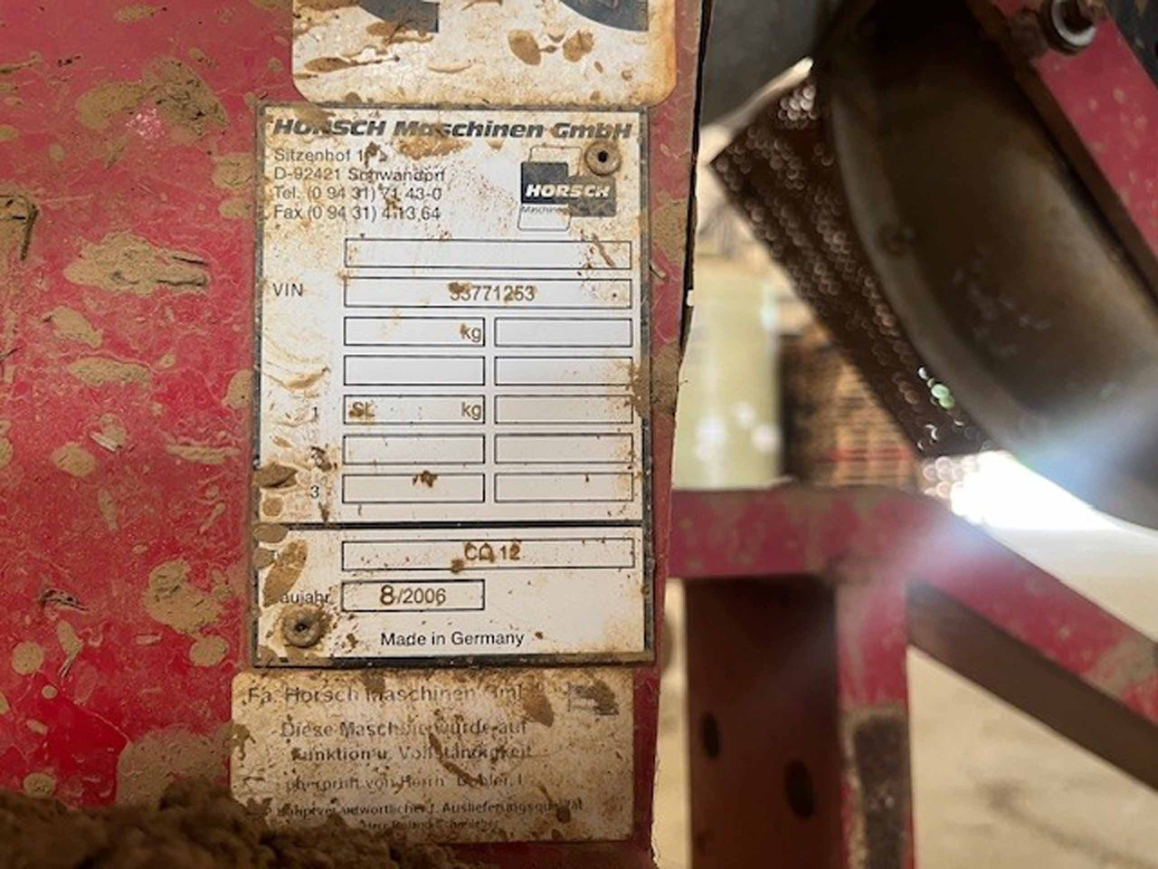 Simba Horsch C012 Drill - 播种设备:图4 Simba Horsch C012 Drill - 播种设备:图4