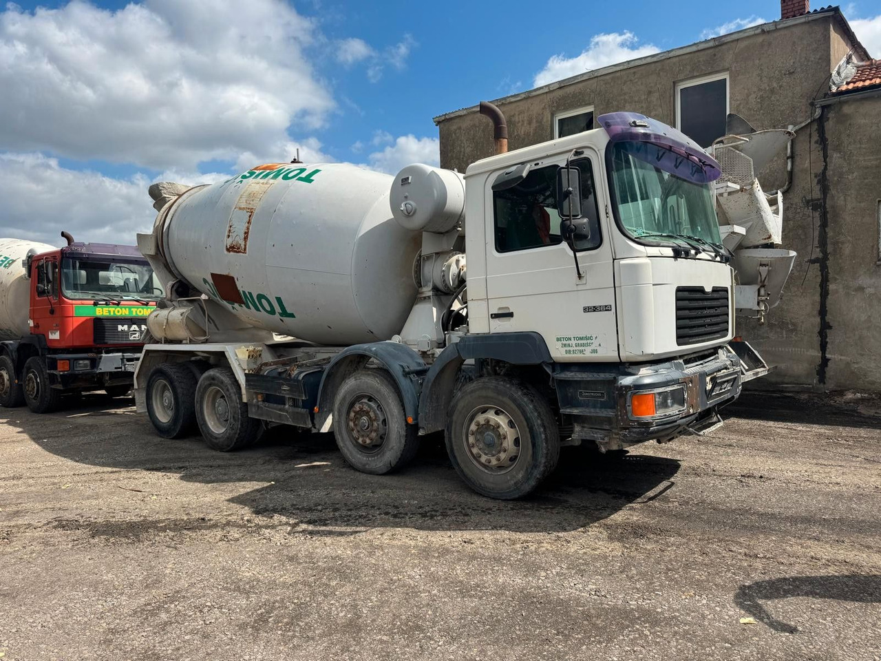 MAN 32.364 8x4 10m³ - 混凝土搅拌车:图3 MAN 32.364 8x4 10m³ - 混凝土搅拌车:图3