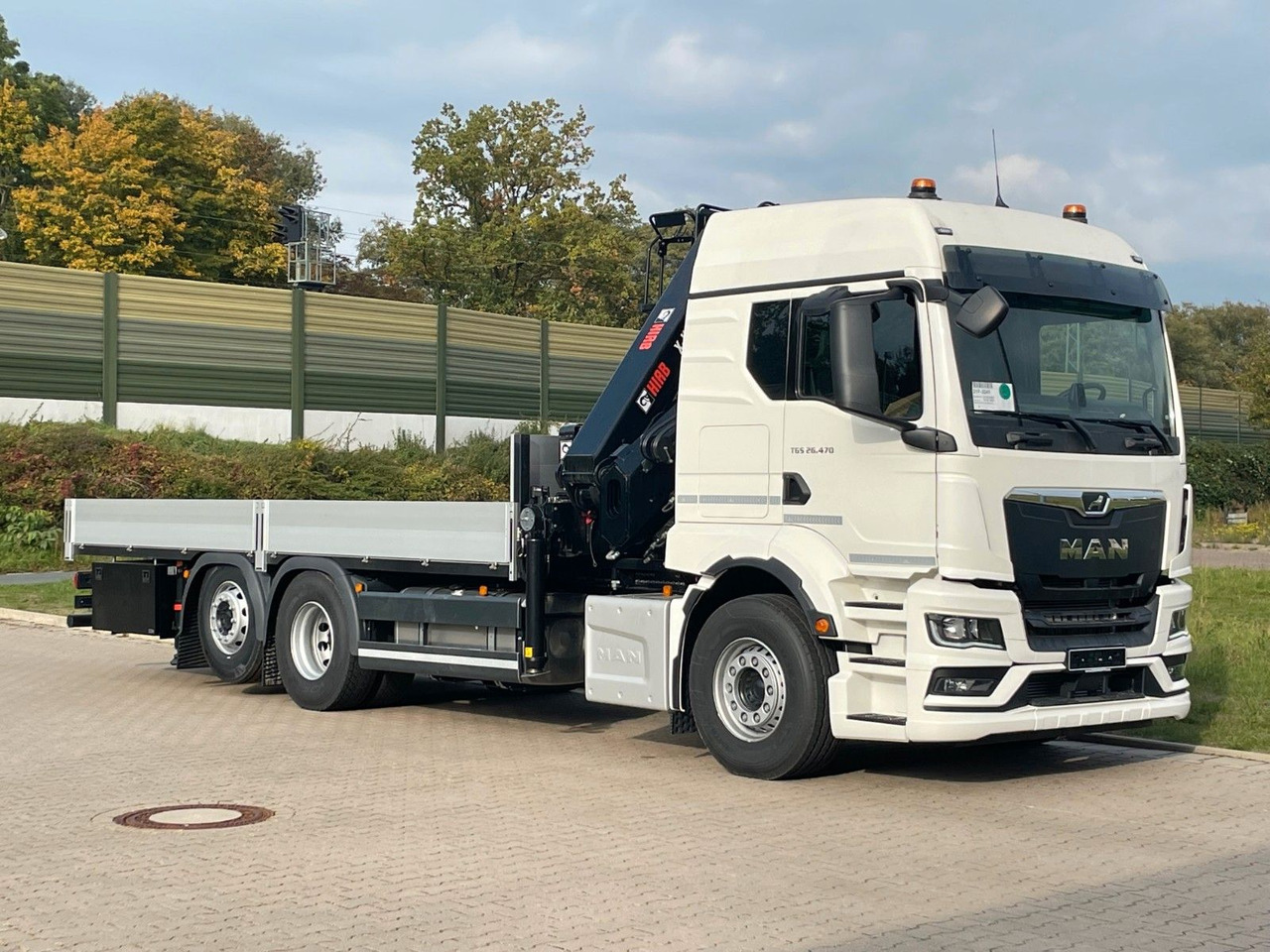 起重车 MAN TGS 26.480 /6X Hiab X-HIRRO 302 E-6 JIB 70x4：图8