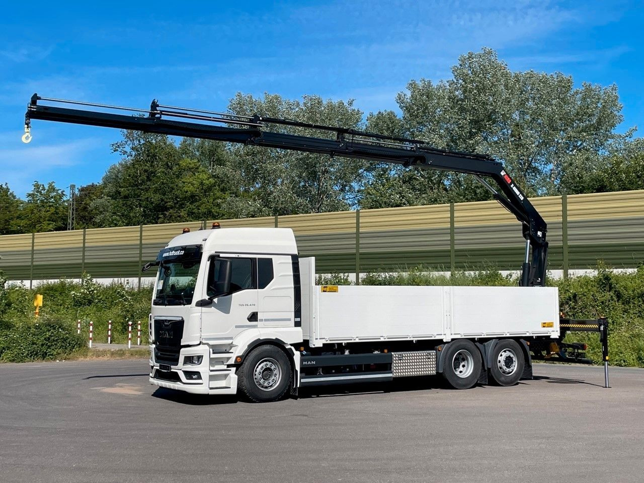 MAN TGS 26.480 6X2 Euro6 Retarder HIAB 228 - 4 - 起重车:图1 MAN TGS 26.480 6X2 Euro6 Retarder HIAB 228 - 4 - 起重车:图1