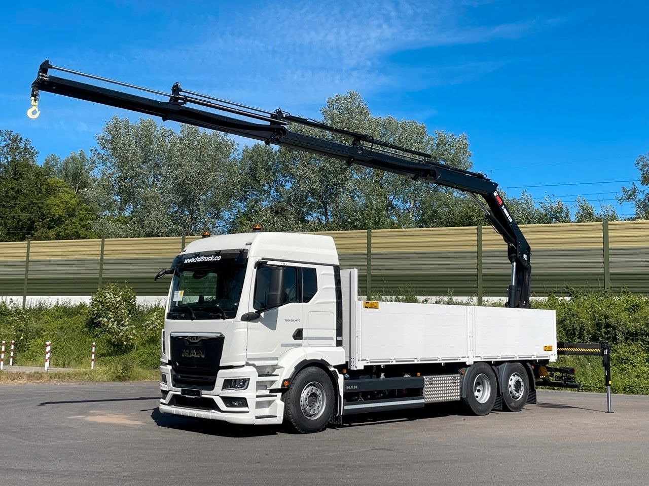 MAN TGS 26.480 6X2 Euro6 Retarder HIAB 228 - 4 - 起重车:图2 MAN TGS 26.480 6X2 Euro6 Retarder HIAB 228 - 4 - 起重车:图2