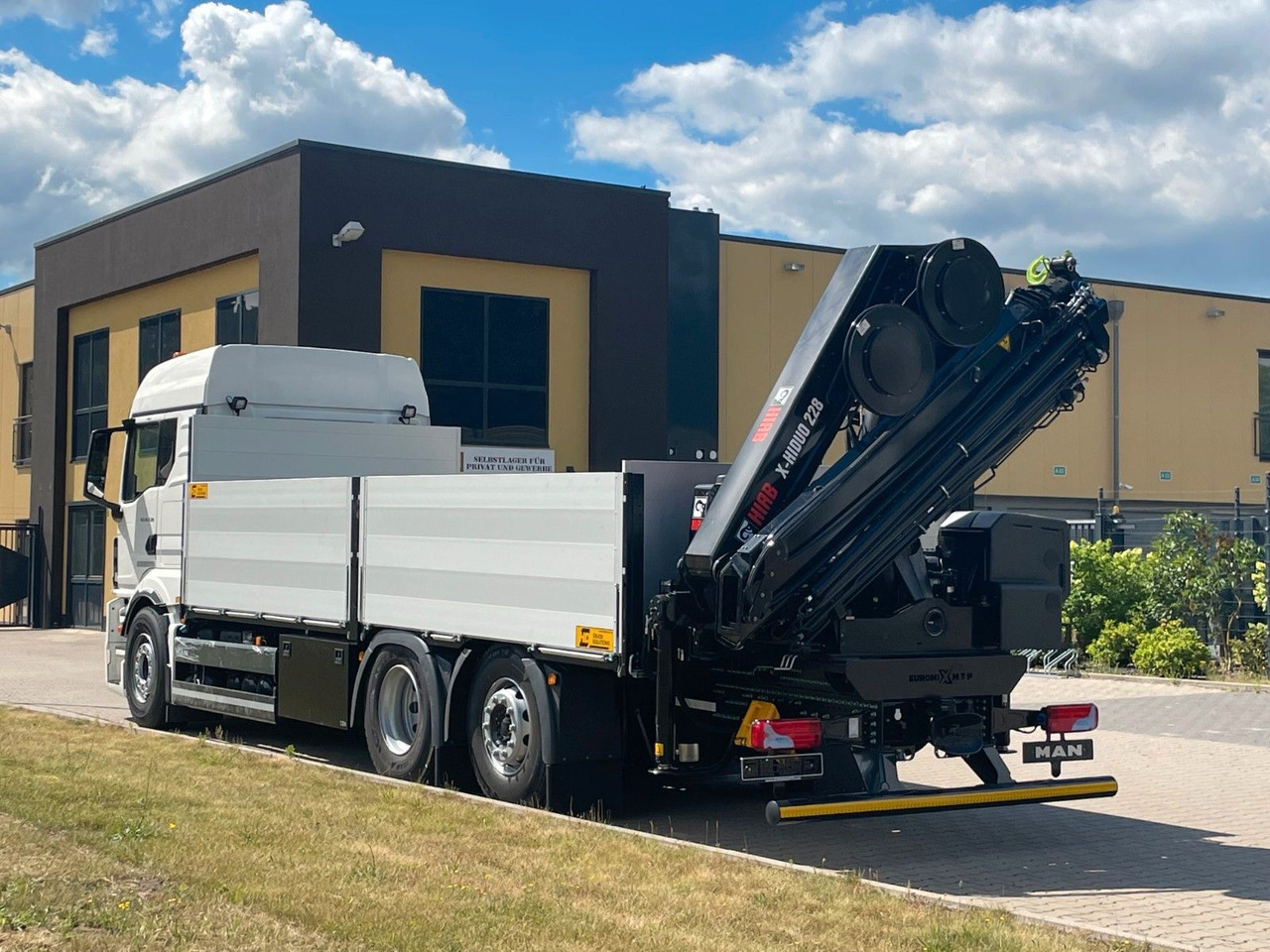 MAN TGS 26.480 /6X2 Euro6 Retarder HIAB 228 - 6 - 栏板式/ 平板卡车, 起重车:图5 MAN TGS 26.480 /6X2 Euro6 Retarder HIAB 228 - 6 - 栏板式/ 平板卡车, 起重车:图5
