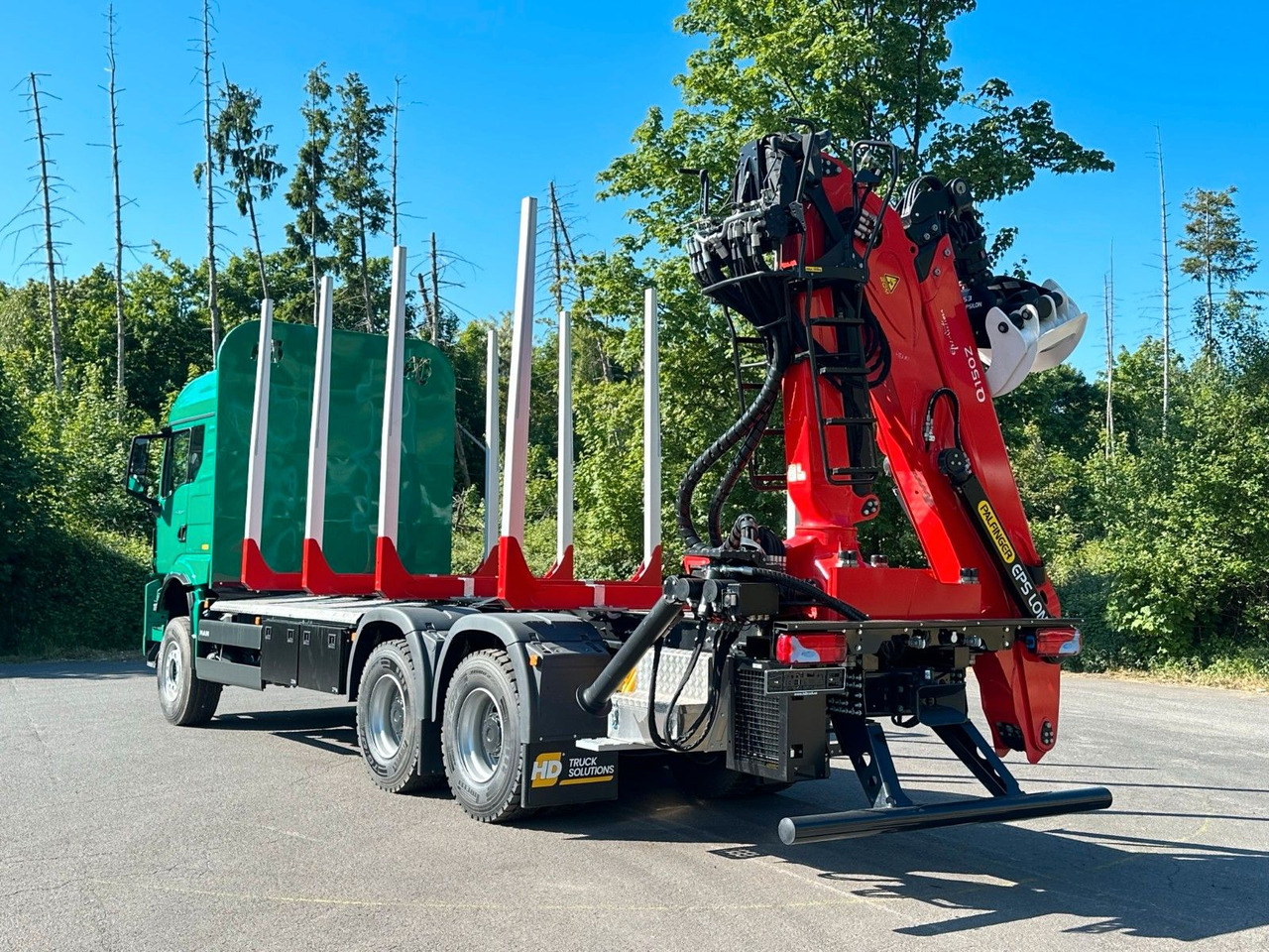 MAN TGS 33.510 6X4 BB Euro6e EPSILON 150Z - 木材运输车, 起重车:图4 MAN TGS 33.510 6X4 BB Euro6e EPSILON 150Z - 木材运输车, 起重车:图4