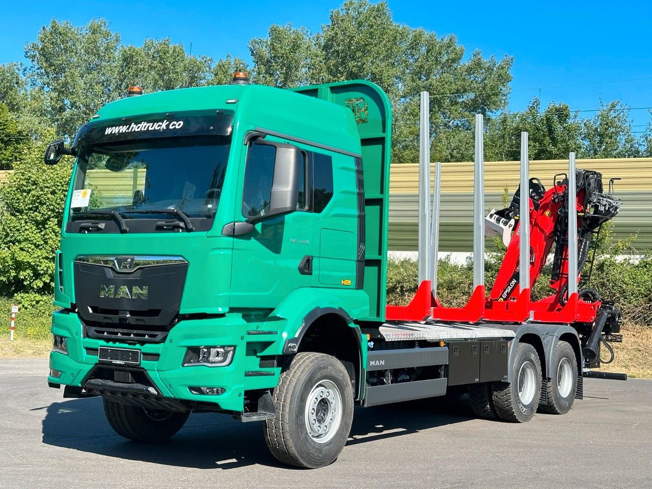 MAN TGS 33.510 6X4 BB Euro6e EPSILON 150Z - 木材运输车, 起重车:图1 MAN TGS 33.510 6X4 BB Euro6e EPSILON 150Z - 木材运输车, 起重车:图1