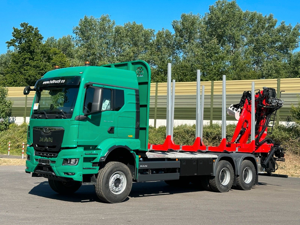 MAN TGS 33.510 6X4 BB Euro6e EPSILON 150Z - 木材运输车, 起重车:图2 MAN TGS 33.510 6X4 BB Euro6e EPSILON 150Z - 木材运输车, 起重车:图2