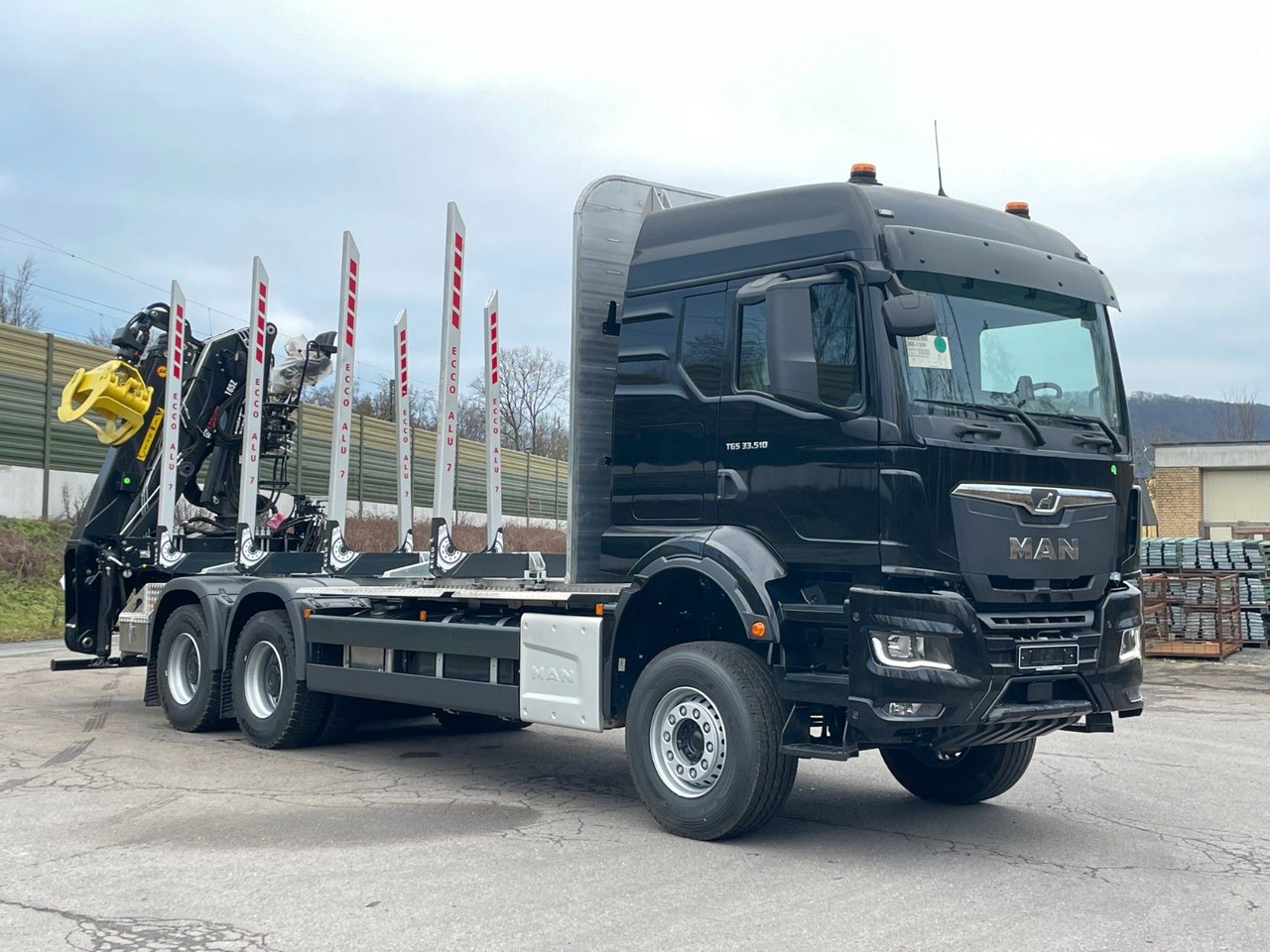 MAN TGS 33.510 6X4 BL Euro6e LogLift 165Z - 木材运输车, 起重车:图1 MAN TGS 33.510 6X4 BL Euro6e LogLift 165Z - 木材运输车, 起重车:图1