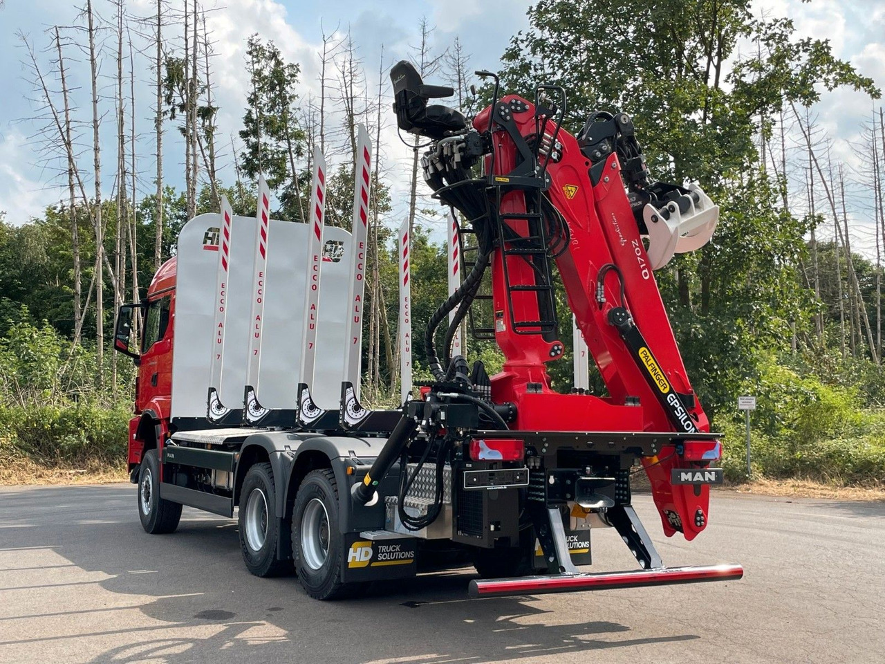 MAN TGS 33.520 6X6 Euro6e Radstand 3900mm EPSILON - 木材运输车, 起重车:图4 MAN TGS 33.520 6X6 Euro6e Radstand 3900mm EPSILON - 木材运输车, 起重车:图4