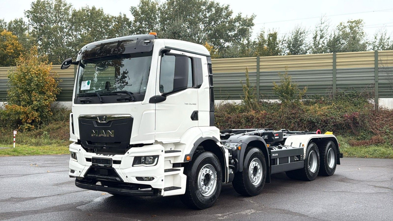 MAN TGS 35.480 8x4 Euro6e Hiab MultLift Abrollkipper - 吊钩升降车, 起重车:图1 MAN TGS 35.480 8x4 Euro6e Hiab MultLift Abrollkipper - 吊钩升降车, 起重车:图1