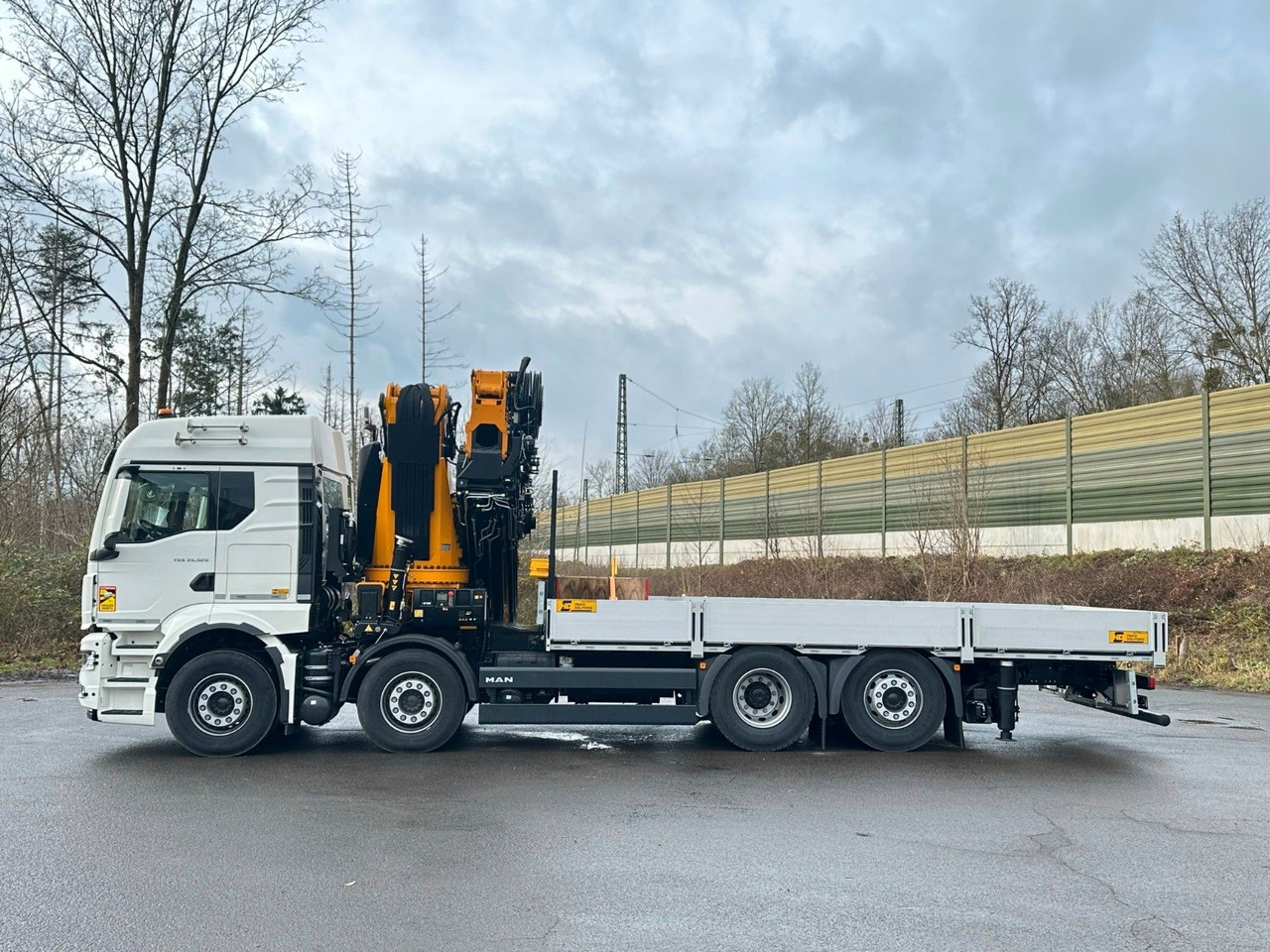 MAN TGS 35.520 8X2 Hiab EFFER 955-8s +Jib 6s - 栏板式/ 平板卡车, 起重车:图5 MAN TGS 35.520 8X2 Hiab EFFER 955-8s +Jib 6s - 栏板式/ 平板卡车, 起重车:图5