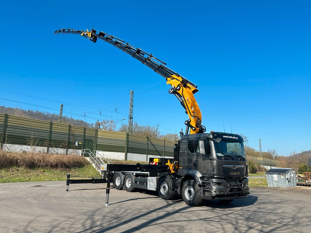 MAN TGS 35.520 8X4 TG 3 EFFER 955-8s +Jib 6sAUTOKRAN - 起重车:图2 MAN TGS 35.520 8X4 TG 3 EFFER 955-8s +Jib 6sAUTOKRAN - 起重车:图2