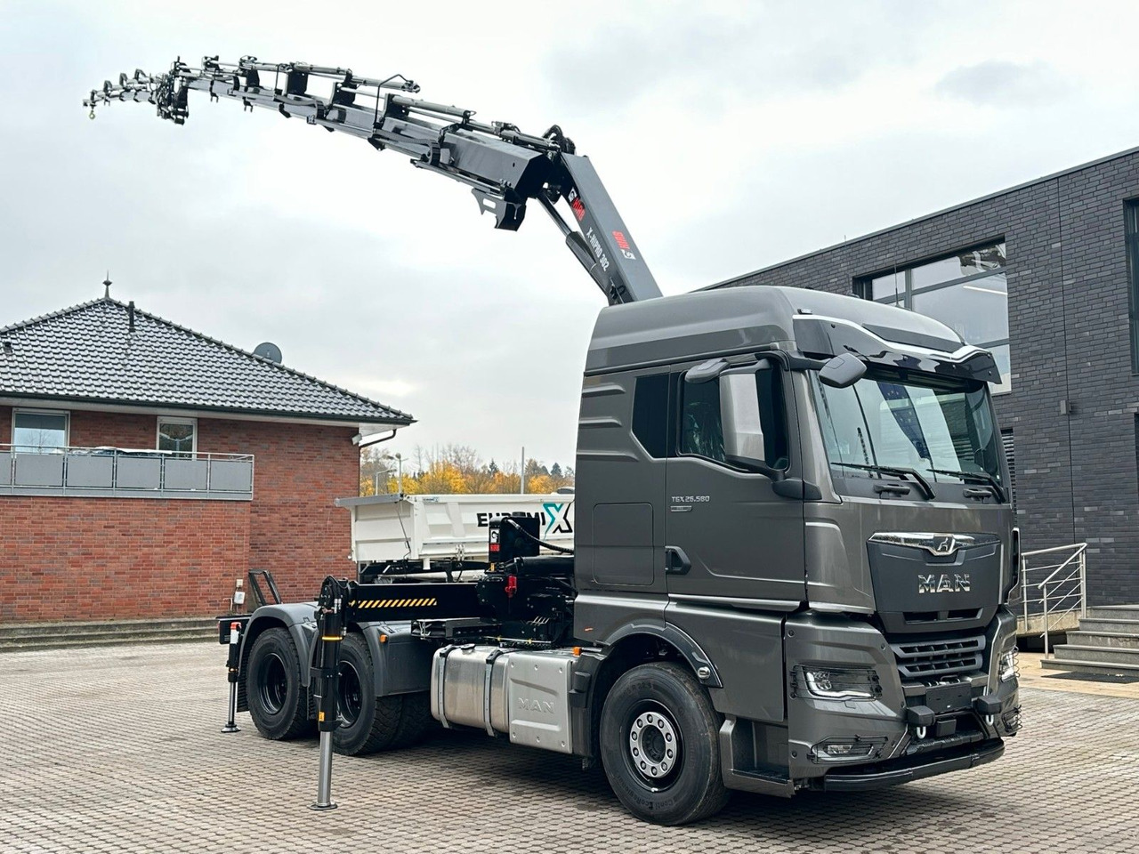 MAN TGX 26.580 6x4 Kran Hiab 302-6 + Jib-4 - 起重车:图5 MAN TGX 26.580 6x4 Kran Hiab 302-6 + Jib-4 - 起重车:图5