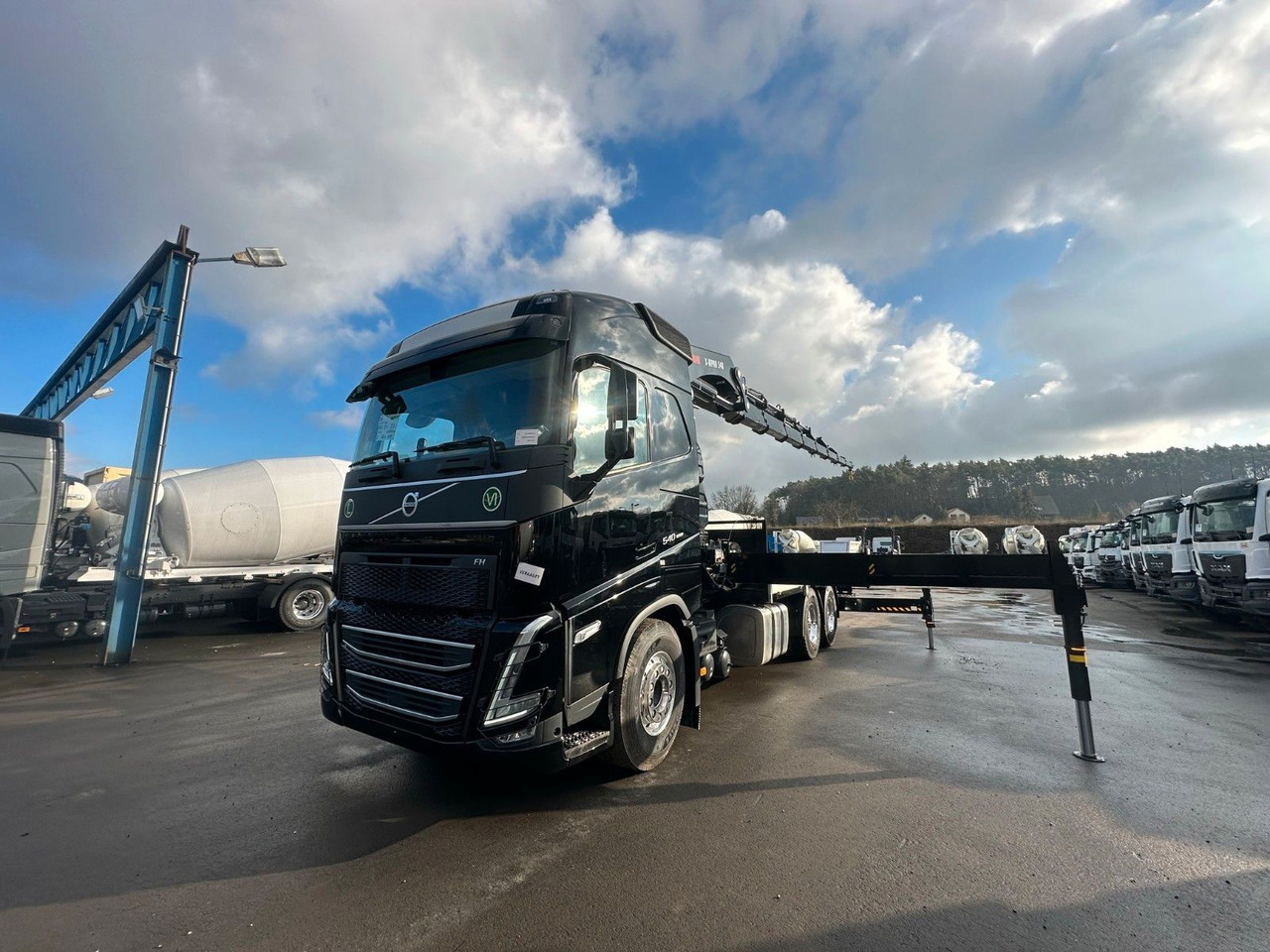 Volvo FH 540 6x4 Euro6e HIAB X-HIPRO 548 E 8 - 栏板式/ 平板卡车, 起重车:图4 Volvo FH 540 6x4 Euro6e HIAB X-HIPRO 548 E 8 - 栏板式/ 平板卡车, 起重车:图4