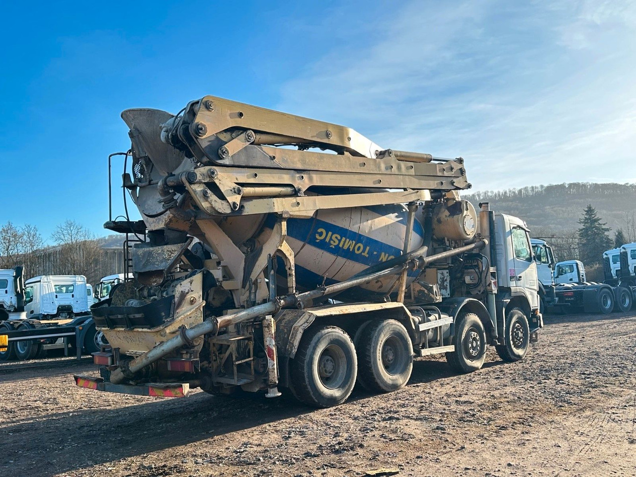 Volvo FM380 8X4 CIFA 28m Fahrmischer Pumpe - 混凝土泵车:图4 Volvo FM380 8X4 CIFA 28m Fahrmischer Pumpe - 混凝土泵车:图4