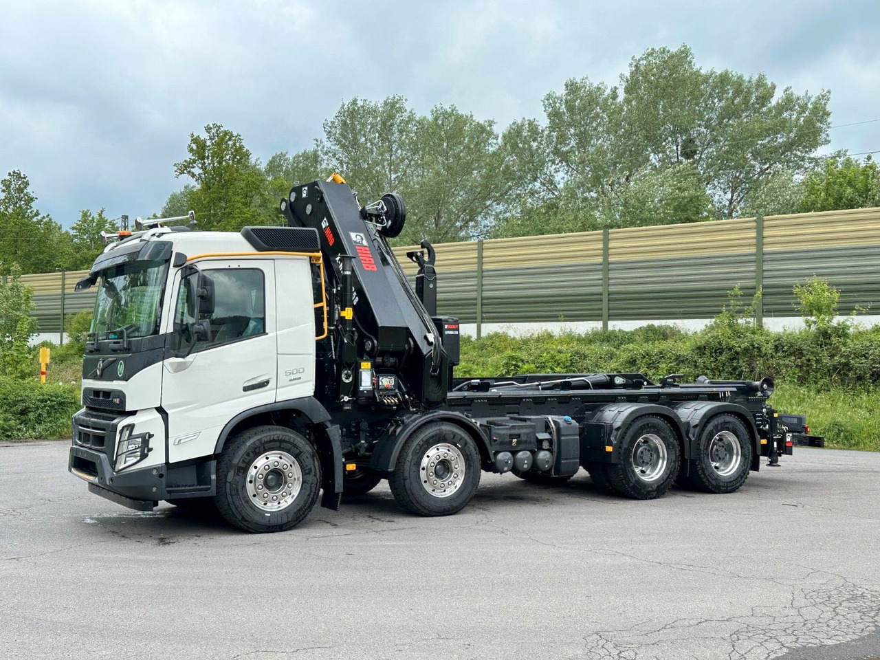 Volvo FMX 500 8x4 Abrollkipper + Kran Hiab 658-6 - 吊钩升降车, 起重车:图3 Volvo FMX 500 8x4 Abrollkipper + Kran Hiab 658-6 - 吊钩升降车, 起重车:图3