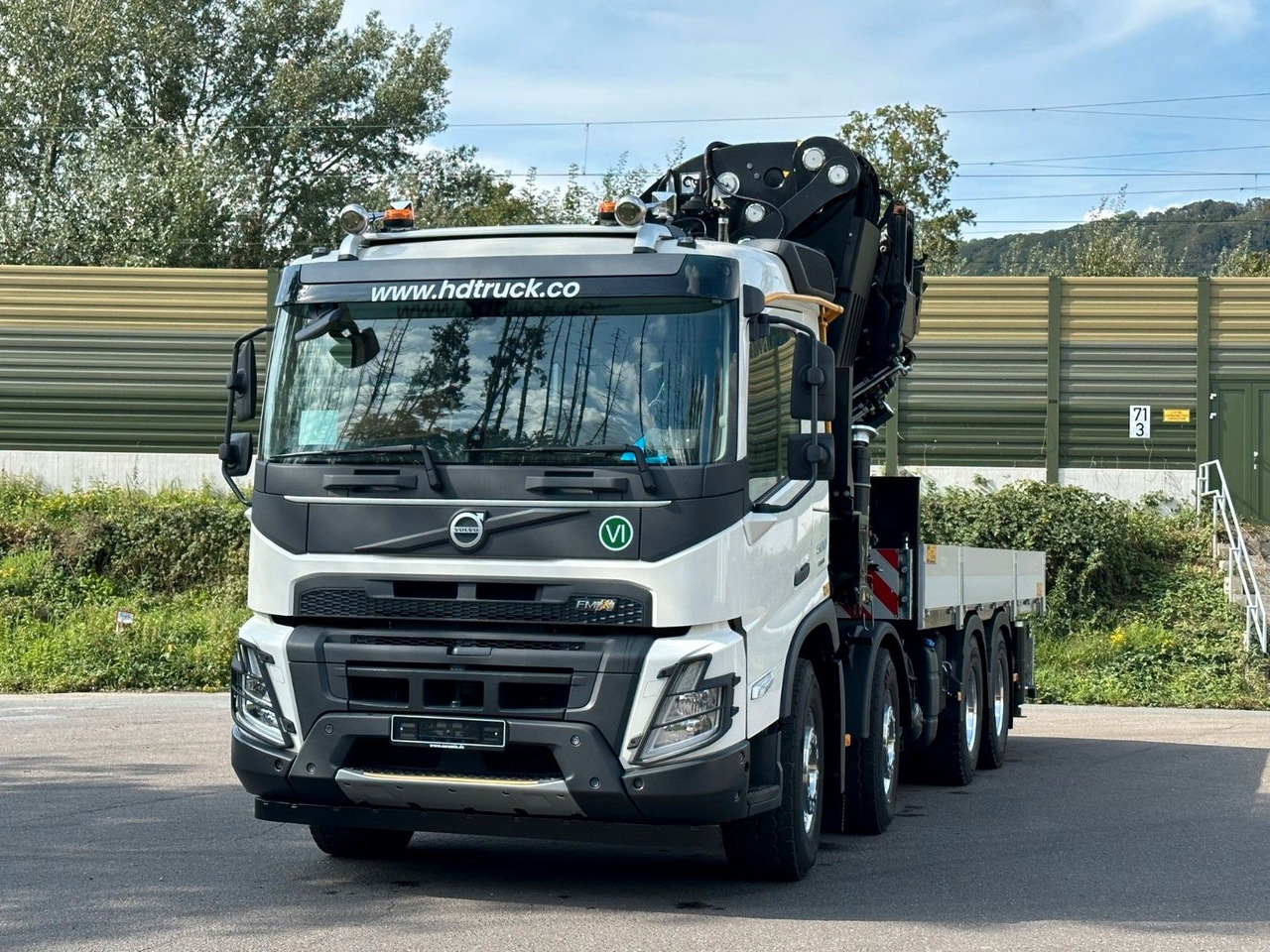Volvo FMX 500 8x4 EFFER 955-8s + Jib 6s - 栏板式/ 平板卡车, 起重车:图2 Volvo FMX 500 8x4 EFFER 955-8s + Jib 6s - 栏板式/ 平板卡车, 起重车:图2
