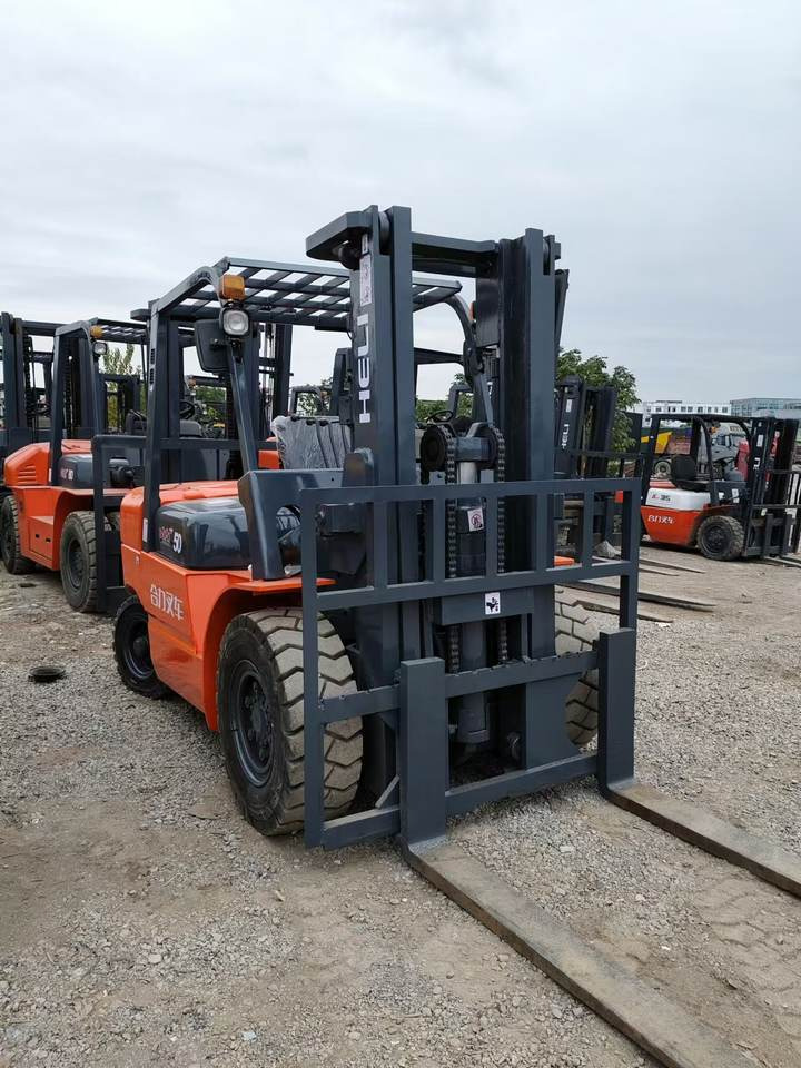 Used HELI Compact 5-ton Full Free Lift Mast Forklift Isuzu Engine - 柴油叉车:图2 Used HELI Compact 5-ton Full Free Lift Mast Forklift Isuzu Engine - 柴油叉车:图2