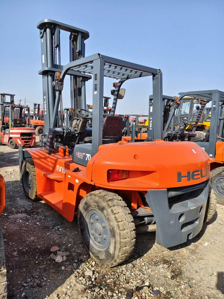 Used Heli 7-Ton Forklift with 4.5m Mast Height - 叉车:图4 Used Heli 7-Ton Forklift with 4.5m Mast Height - 叉车:图4