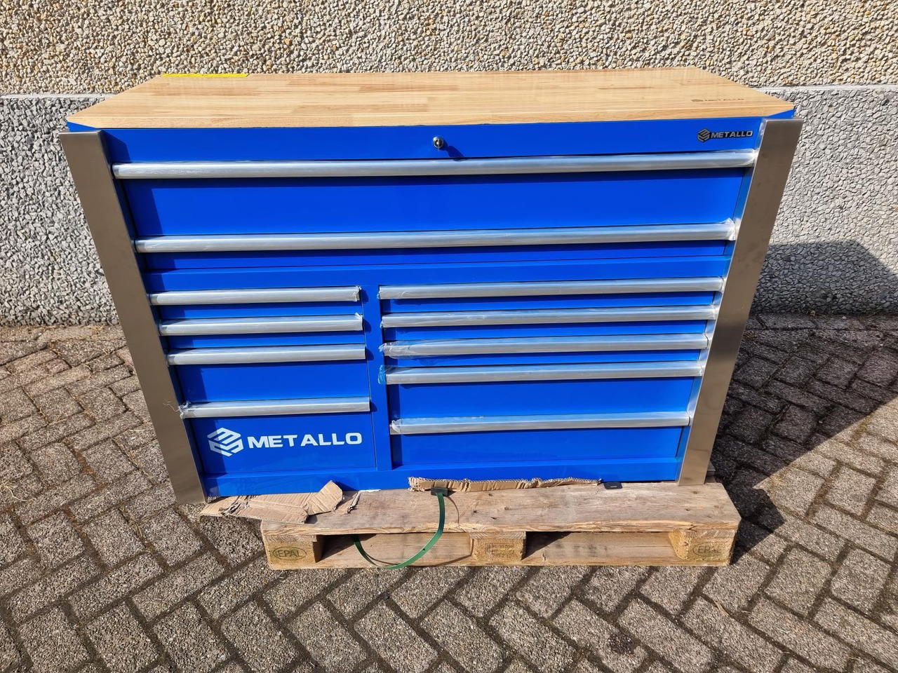 Metallo Mega Jumbo Gereedschapskist - Nieuw, 11 lades waarvan 9 gevuld met gereedschap - 车间设备:图1 Metallo Mega Jumbo Gereedschapskist - Nieuw, 11 lades waarvan 9 gevuld met gereedschap - 车间设备:图1