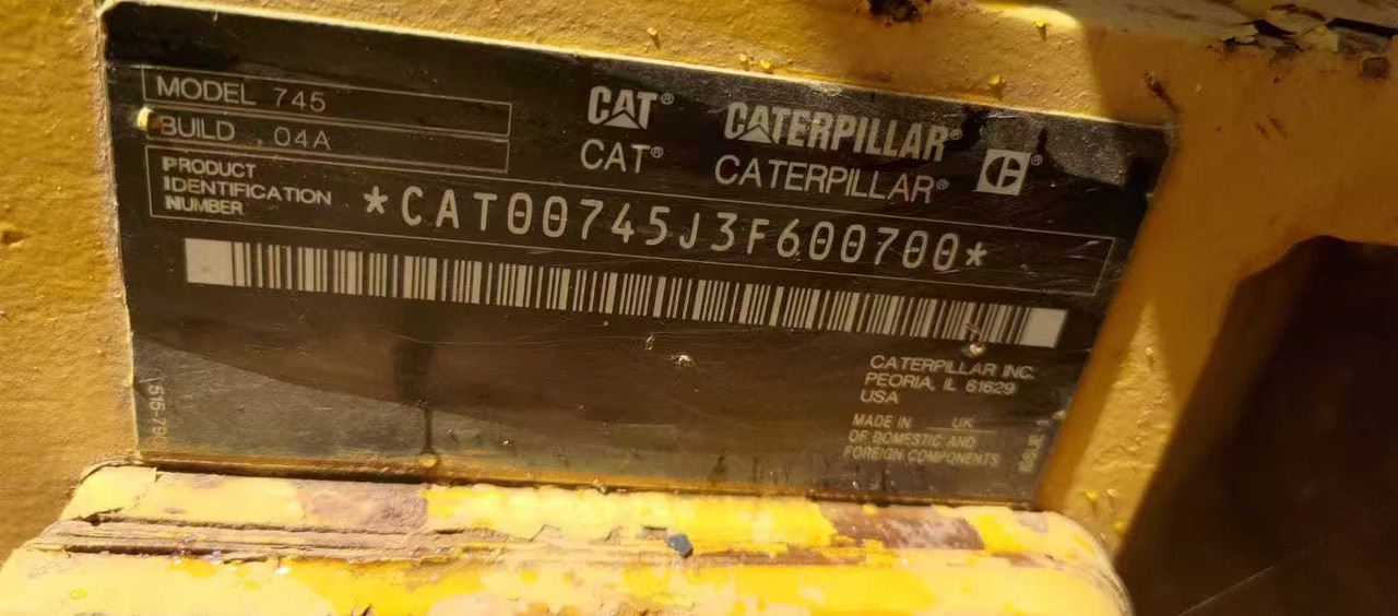 CATPILLAR 745 - 铰接式自卸车:图5 CATPILLAR 745 - 铰接式自卸车:图5