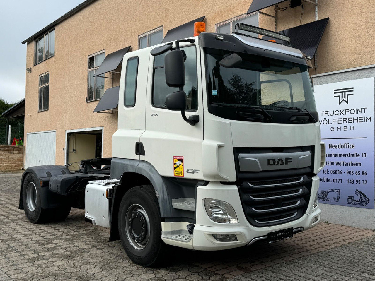DAF CF 450 FT/Nebenantrieb/Bett/EUR6 - 牵引车:图1 DAF CF 450 FT/Nebenantrieb/Bett/EUR6 - 牵引车:图1