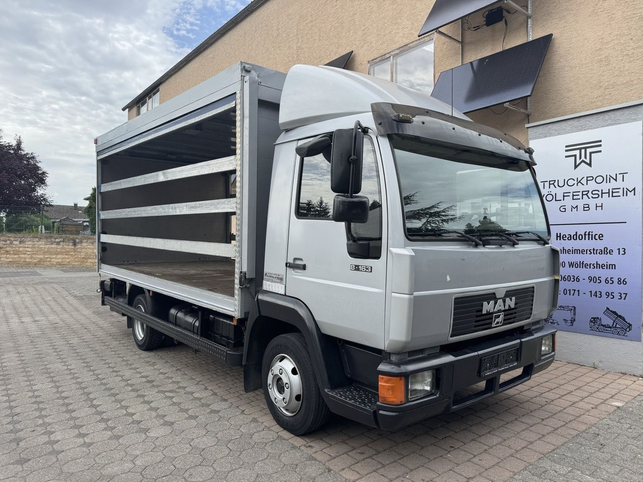 MAN 8. 163 /L2000/LBW-2T./2xAHK - 侧帘货车:图2 MAN 8. 163 /L2000/LBW-2T./2xAHK - 侧帘货车:图2
