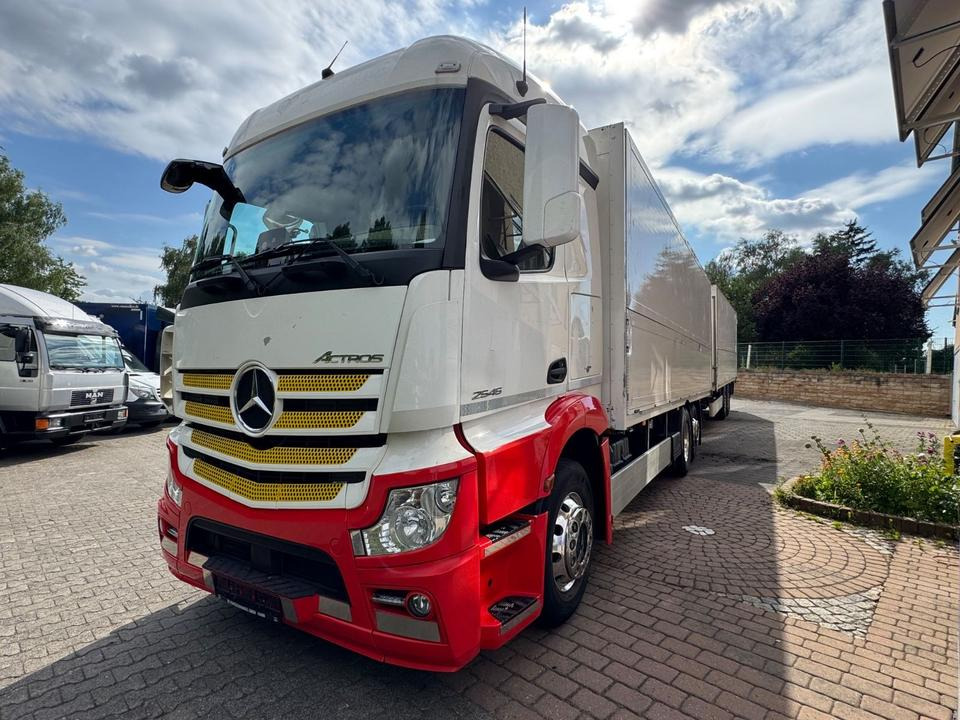 Mercedes-Benz Actros 2545/2xLBW/Klima/Kamera/kpl.Zug - 厢式卡车:图3 Mercedes-Benz Actros 2545/2xLBW/Klima/Kamera/kpl.Zug - 厢式卡车:图3