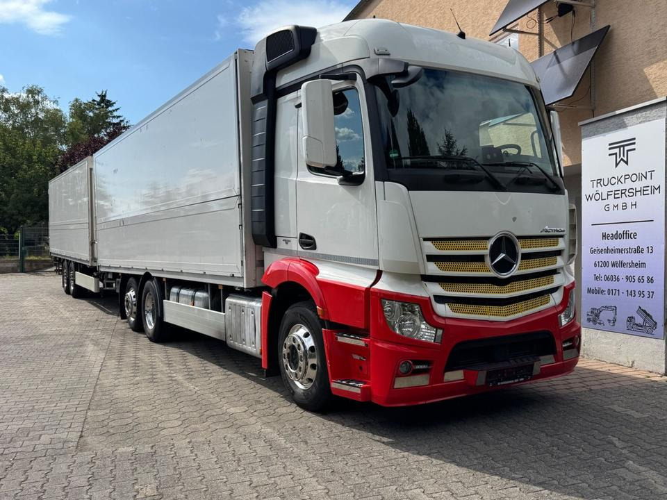 Mercedes-Benz Actros 2545/2xLBW/Klima/Kamera/kpl.Zug - 厢式卡车:图1 Mercedes-Benz Actros 2545/2xLBW/Klima/Kamera/kpl.Zug - 厢式卡车:图1