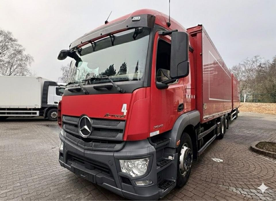 Mercedes-Benz Actros2543/Retarder/Lenk-Lift/2xAHK/Top-Zustand! - 厢式卡车:图3 Mercedes-Benz Actros2543/Retarder/Lenk-Lift/2xAHK/Top-Zustand! - 厢式卡车:图3