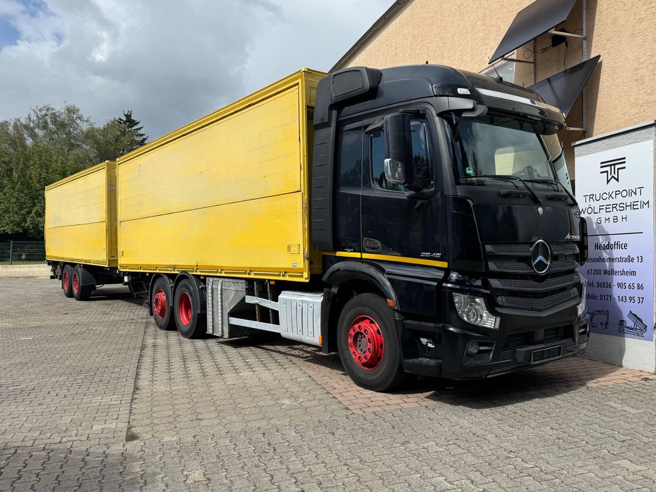 Mercedes-Benz Actros2545/2xLBW/Retarder/Lenk-Lift/Top-Zustand - 饮料运输车:图1 Mercedes-Benz Actros2545/2xLBW/Retarder/Lenk-Lift/Top-Zustand - 饮料运输车:图1