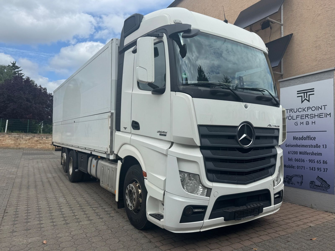 Mercedes-Benz Actros2545/Lift-Lenk/Mitnahmestp/Retarder - 厢式卡车:图1 Mercedes-Benz Actros2545/Lift-Lenk/Mitnahmestp/Retarder - 厢式卡车:图1