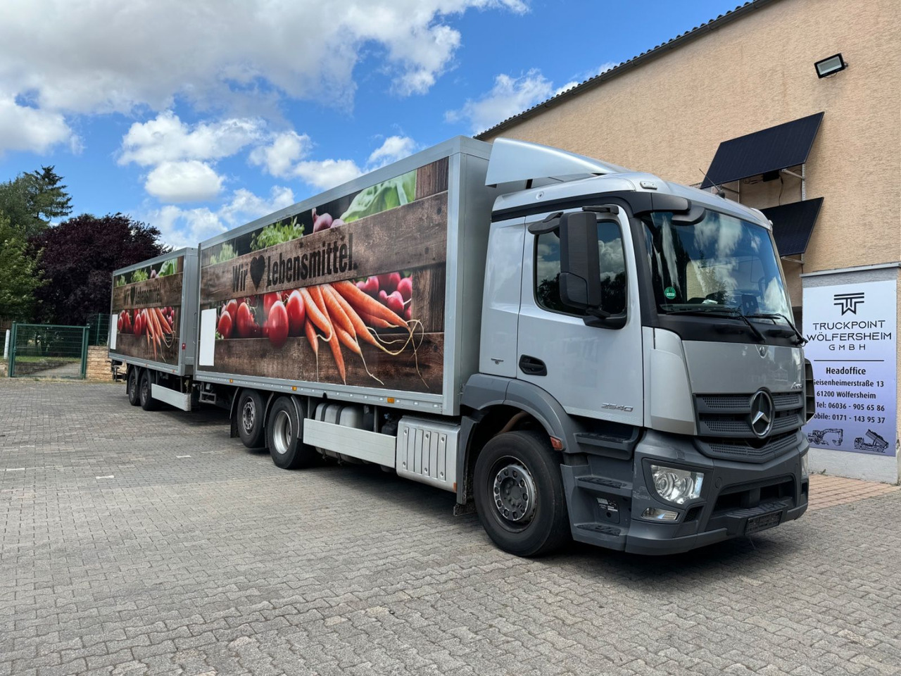 Mercedes-Benz Antos 2540/Durchladbar/2xLBW/Frigoblock/2instock - 冷藏车:图1 Mercedes-Benz Antos 2540/Durchladbar/2xLBW/Frigoblock/2instock - 冷藏车:图1