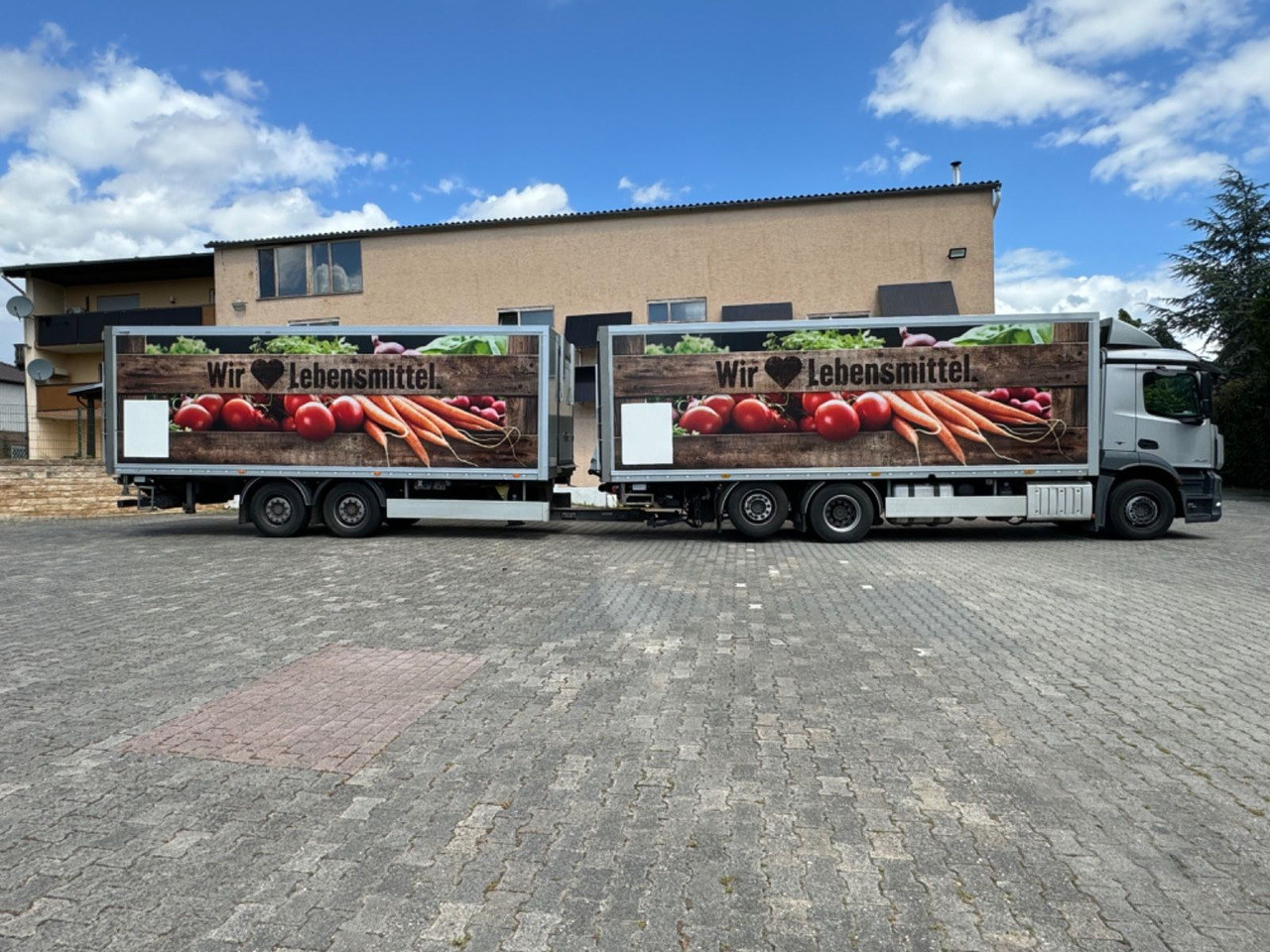 Mercedes-Benz Antos 2540/Durchladbar/Frigoblock/2x LBW/kpl.Zug - 冷藏车:图3 Mercedes-Benz Antos 2540/Durchladbar/Frigoblock/2x LBW/kpl.Zug - 冷藏车:图3