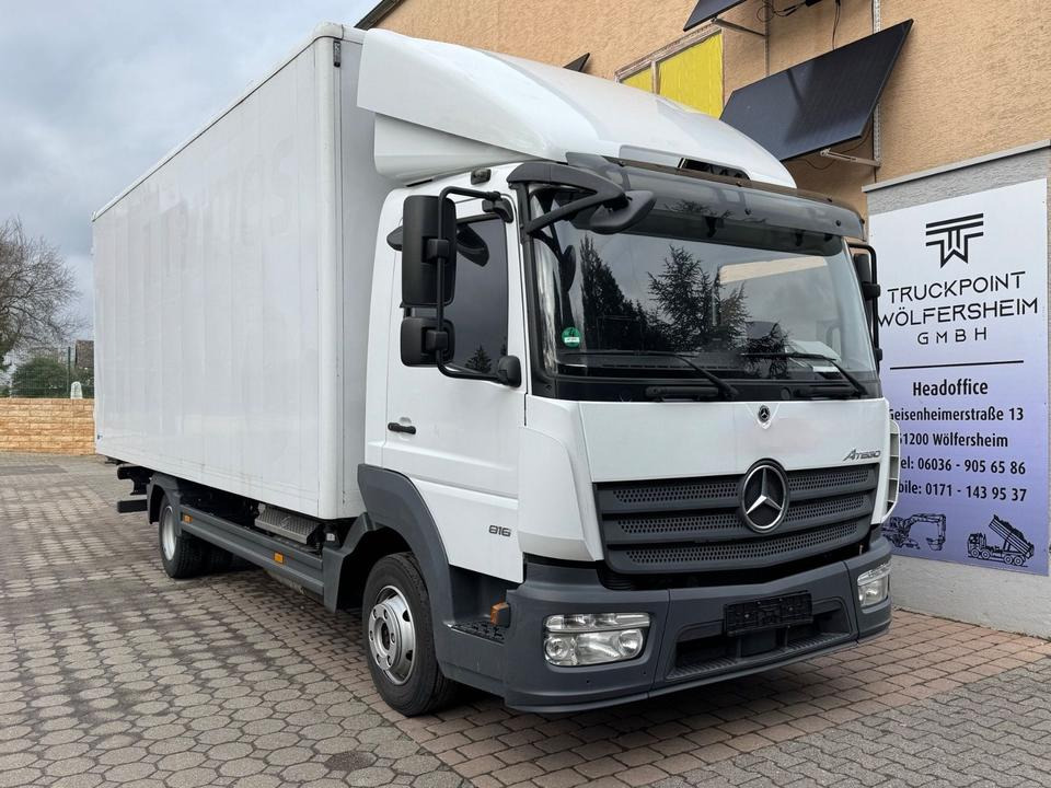 Mercedes-Benz Atego 816/Möbelkoffer/Brake-Assist/Lane-Assi - 厢式卡车:图1 Mercedes-Benz Atego 816/Möbelkoffer/Brake-Assist/Lane-Assi - 厢式卡车:图1