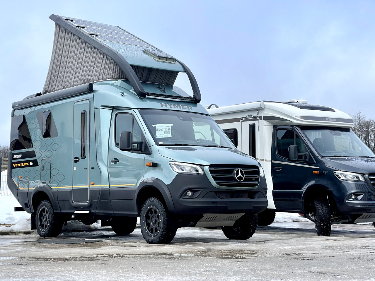 Hymer Venture S - 半集成房车:图1 Hymer Venture S - 半集成房车:图1
