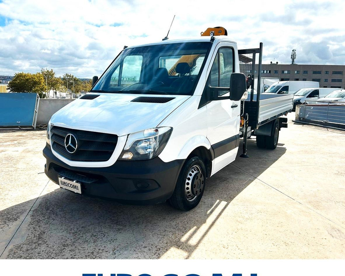 Mercedes Benz Sprinter 419 Cassone Fisso + Gru - 平板货车:图1 Mercedes Benz Sprinter 419 Cassone Fisso + Gru - 平板货车:图1