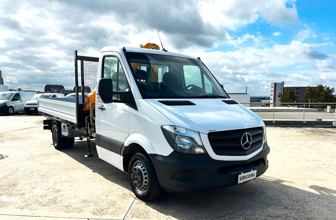 Mercedes Benz Sprinter 419 Cassone Fisso + Gru - 平板货车:图3 Mercedes Benz Sprinter 419 Cassone Fisso + Gru - 平板货车:图3