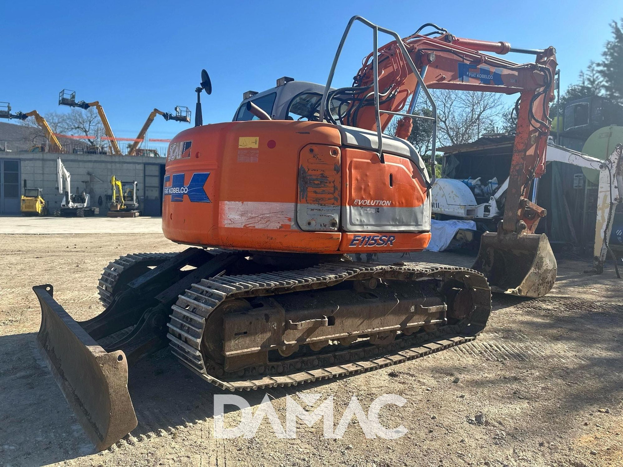 FIAT KOBELCO E115SR - 履带式挖掘机:图3 FIAT KOBELCO E115SR - 履带式挖掘机:图3