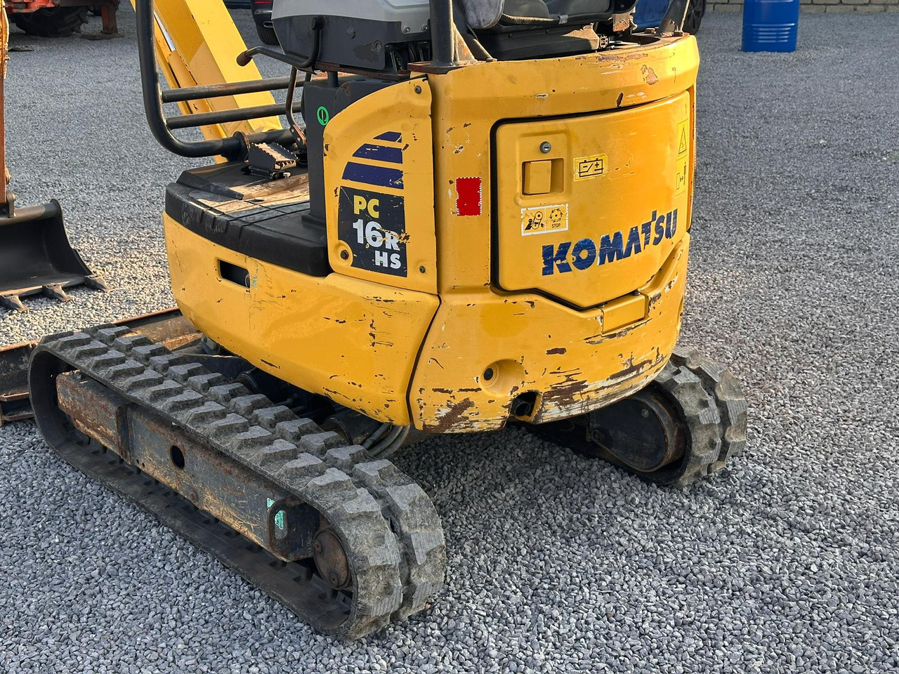 KOMATSU PC16R-3HS - 小型挖掘机:图5 KOMATSU PC16R-3HS - 小型挖掘机:图5