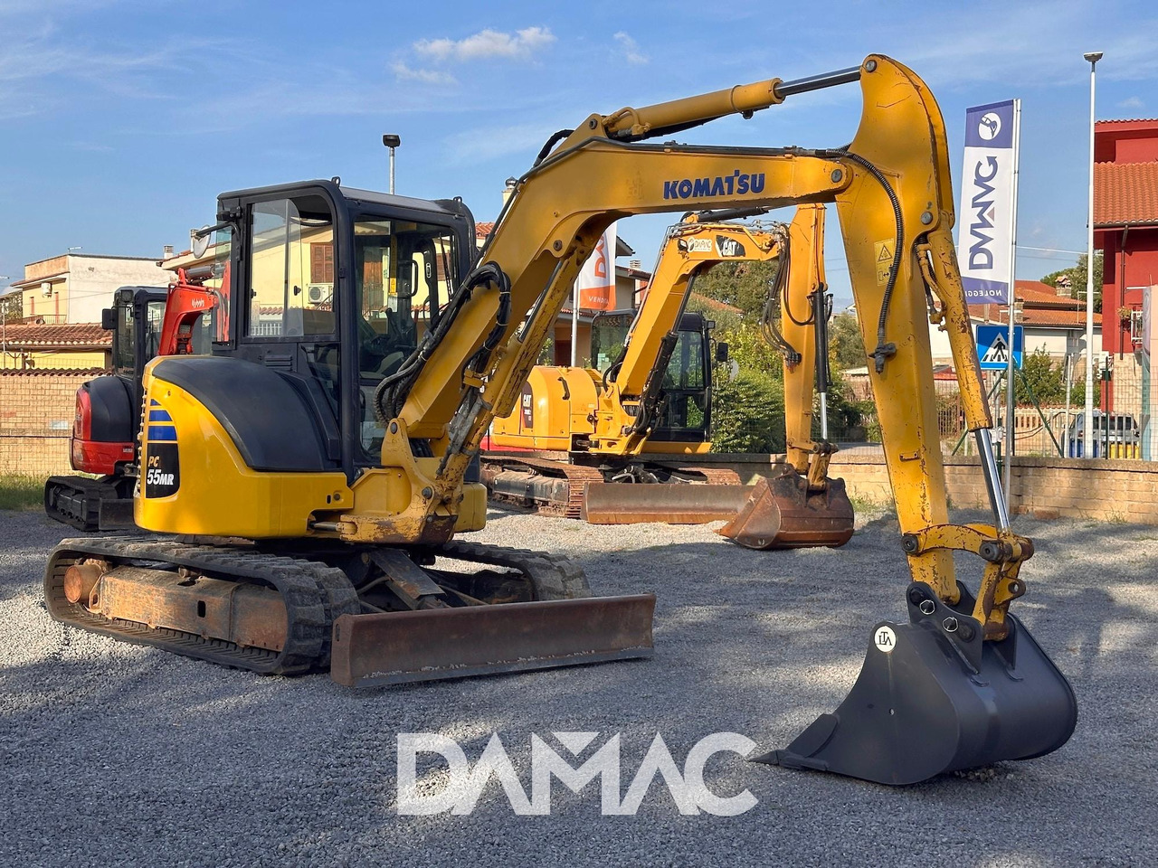 KOMATSU PC55MR-3 - 小型挖掘机:图1 KOMATSU PC55MR-3 - 小型挖掘机:图1