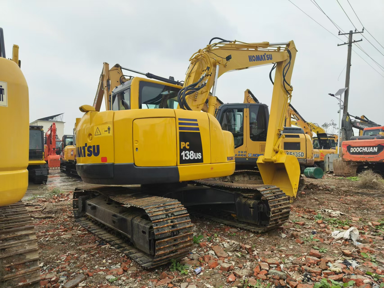 KOMATSU PC138US - 履带式挖掘机:图4 KOMATSU PC138US - 履带式挖掘机:图4