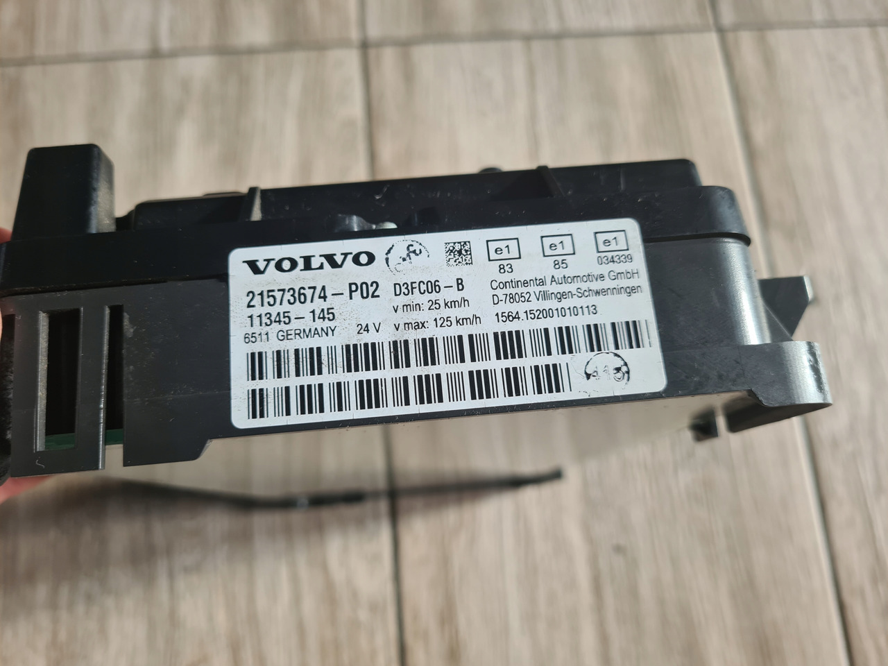 CONTINENTAL ZEGARY LICZNIKI AUTOMAT VOLVO FL FE - 仪表板 适用于 卡车:图4 CONTINENTAL ZEGARY LICZNIKI AUTOMAT VOLVO FL FE - 仪表板 适用于 卡车:图4