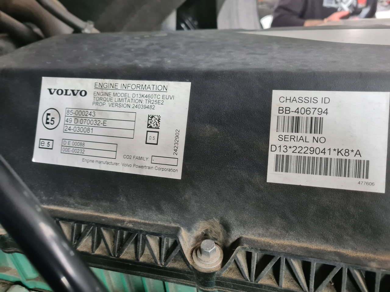KOMPLETNY VOLVO FH 5 FM 5 D13K 460 TC EUVI K8 I-SAVE TR25E2 EURO 6  - 发动机:图4 KOMPLETNY VOLVO FH 5 FM 5 D13K 460 TC EUVI K8 I-SAVE TR25E2 EURO 6  - 发动机:图4