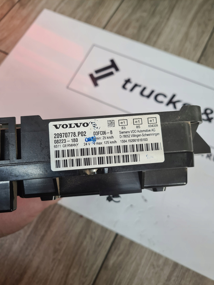 VOLVO ZEGARY LICZNIKI AUTOMAT VOLVO FL FE 20970778 - 仪表板 适用于 卡车:图4 VOLVO ZEGARY LICZNIKI AUTOMAT VOLVO FL FE 20970778 - 仪表板 适用于 卡车:图4